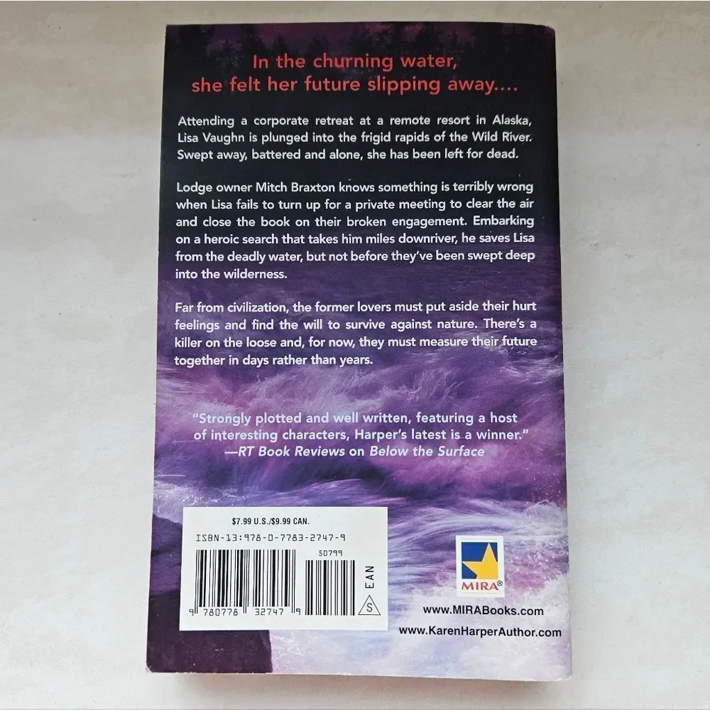 Down River By Karen Harper Paperback Book